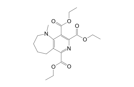 2,3,4,5-tetrahydro-1-methyl-1H-pyrido[4,3-b]azepin-6,8,9-tricarbonsaure-triethylester