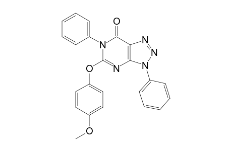 3,6-Dihydro-3,6-diphenyl-5-(4-methoxyphenoxy)-7H-1,2,3-triazolo[4,5-d]pyrimidin-7-one
