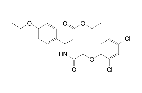 3-[[2-(2,4-dichlorophenoxy)-1-oxoethyl]amino]-3-(4-ethoxyphenyl)propanoic acid ethyl ester