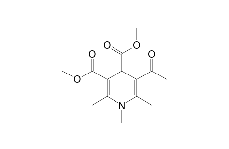 DIMETHYL-5-ACETYL-1,4-DIHYDRO-1,2,6-TRIMETHYL-PYRIDINE-3,4-DICARBOXYLATE