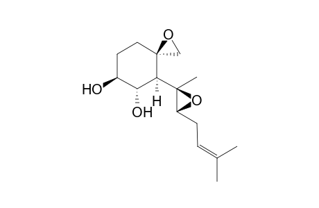(3R,6S,7S,8S)-8-[(2R,3R)-2-methyl-3-(3-methylbut-2-enyl)oxiran-2-yl]-2-oxaspiro[2.5]octane-6,7-diol