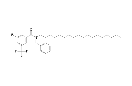 Benzamide, 3-fluoro-5-trifluoromethyl-N-benzyl-N-octadecyl-