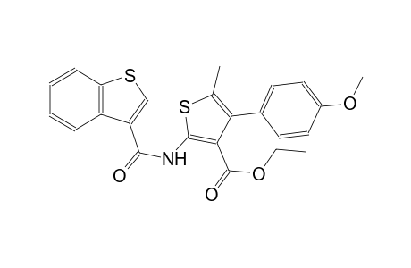 ethyl 2-[(1-benzothien-3-ylcarbonyl)amino]-4-(4-methoxyphenyl)-5-methyl-3-thiophenecarboxylate