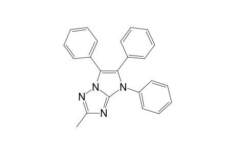 5,6-Diphenyl-2-methyl-6-phenyl-7H-imidazo[1,2-b]-[1,2,4]-triazole