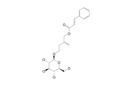 2-(TRANS-CINNAMOYLOXY)-METHYL-1-BUTENE-4-O-BETA-D-GLUCOPYRANOSIDE