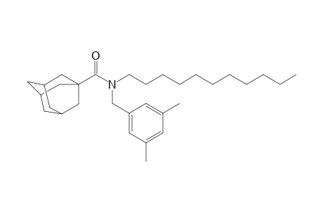 1-Adamantanecarboxamide, N-(3,5-dimethylbenzyl)-N-undecyl-