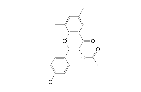 3-Acetoxy-4'-methoxy-6,8-dimethylflavone