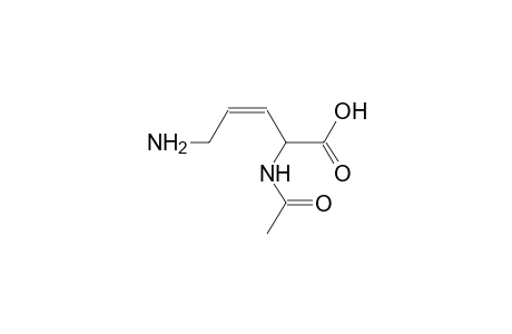 (Z)-5-AMINO-2-ACETAMIDO-3-PENTENOIC ACID