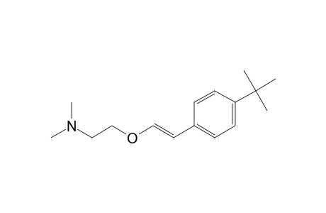 N,N-Dimethyl-2-[2-(4-tert-butylphenyl)ethenyloxy]ethanamine