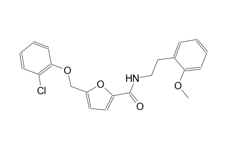 5-[(2-chlorophenoxy)methyl]-N-[2-(2-methoxyphenyl)ethyl]-2-furamide