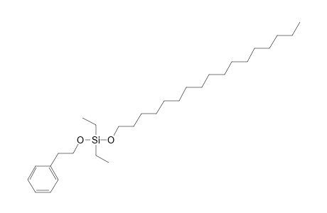 Silane, diethylheptadecyloxy(2-phenylethoxy)-