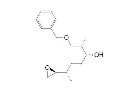(2S,3R,6S,7S)-1-(benzyloxy)-7,8-epoxy-2,6-dimethyl-3-octanol