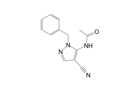 N-(1-benzyl-4-cyano-1H-pyrazol-5-yl)acetamide
