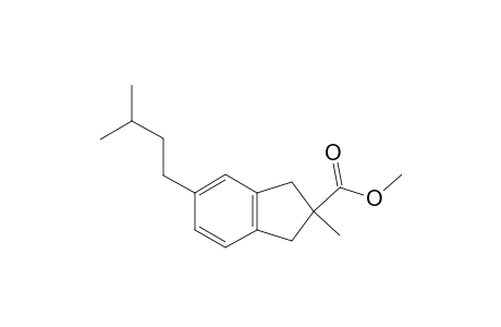 Methyl 5-isopentyl-2-methyl-2,3-dihydro-1H-indene-2-carboxylate