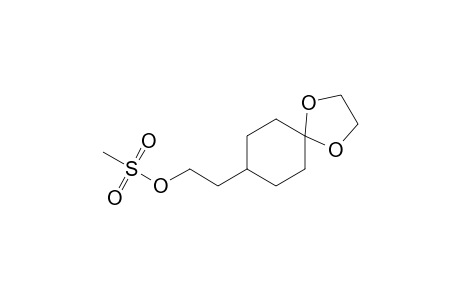 2-[4,4-(Ethylenedioxy)cyclohexyl]ethyl mesylate