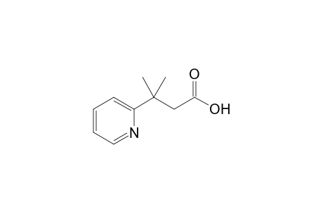 3-Methyl-3-pyridin-2-ylbutanoic acid