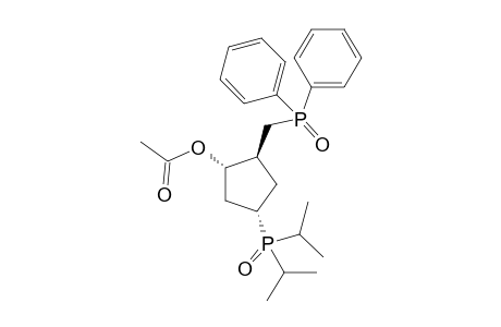 c-4-(Diisopropylphosphinoyl)-t-2-[(2-diphenylphosphinoyl)methyl]-r-1-cyclopentyl acetate