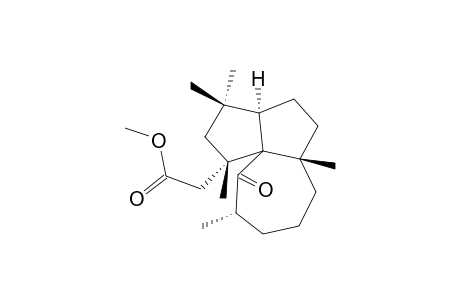 Methyl-1-oxo-1,2-seco-15.beta.-H-laurenan-2-oate