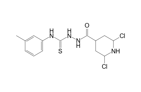 1-(2,6-dichloroisonipecotoyl)-3-thio-4-m-tolylsemicarbazide