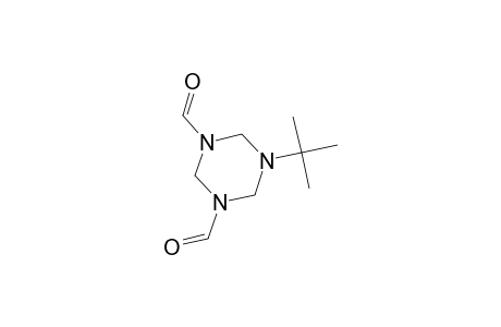 1,3,5-Triazine-1,3-dicarboxaldehyde, hexahydro-5-tert-butyl-