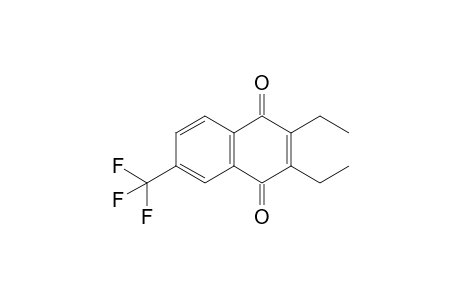 7-Trifluoromethyl-2,3-diethylnaphthalene-1,4-dione