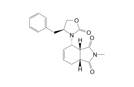 (3aR,4S,7aR)-4-((S)-4-Benzyl-2-oxooxazolidin-3-yl)-2-methyl-3a,4,7,7a-tetrahydro-1H-isoindole-1,3(2H)-dione