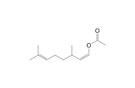 1,6-Octadien-1-ol, 3,7-dimethyl-, acetate, (Z)-(.+-.)-