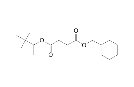 Succinic acid, cyclohexylmethyl 3,3-dimethylbut-2-yl ester