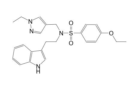 benzenesulfonamide, 4-ethoxy-N-[(1-ethyl-1H-pyrazol-4-yl)methyl]-N-[2-(1H-indol-3-yl)ethyl]-