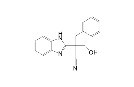 2-(1H-benzimidazol-2-yl)-2-benzyl-3-hydroxypropanenitrile
