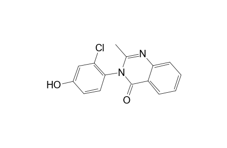 3-(2-Chloro-4-hydroxyphenyl)-2-methyl-4(3H)-quinazolinone