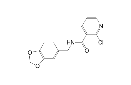 N-(1,3-benzodioxol-5-ylmethyl)-2-chloronicotinamide
