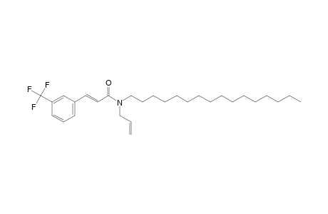 Trans-cinnamamide, 3-trifluoromethyl-N-allyl-N-hexadecyl-