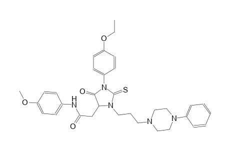 4-imidazolidineacetamide, 1-(4-ethoxyphenyl)-N-(4-methoxyphenyl)-5-oxo-3-[3-(4-phenyl-1-piperazinyl)propyl]-2-thioxo-