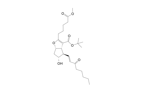 Methyl 7-tert-Butoxycarbonyl-6,9-epoxy-11-hydroxy-15-oxo-6,13-prostadienoate