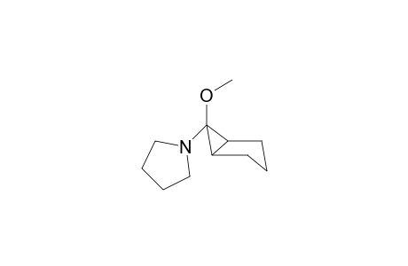 6-exo-Methoxy-6-endo-pyrrolodinobicyclo[3.1.0]hexane