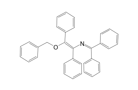 4-Benzyloxy-1,1,3,4-tetraphenyl-2-azabutana-1,3-diene