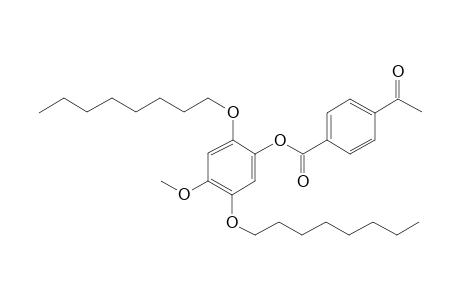 Poly(2,5-dioctyloxy-1,4-hydroquinone terephthalate)