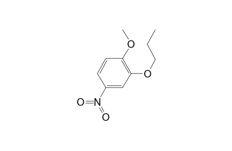 2-Methoxy-5-nitrophenol, propyl ether