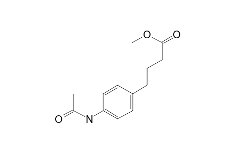 Methyl 4-(4-acetamidophenyl)butanoate