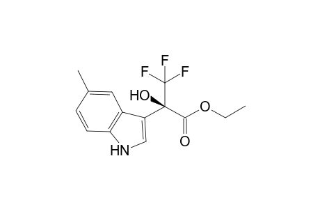 (R)-Ethyl 3,3,3-trifluoro-2-hydroxy-2-(5-methyl-indol-3-yl)propanoate