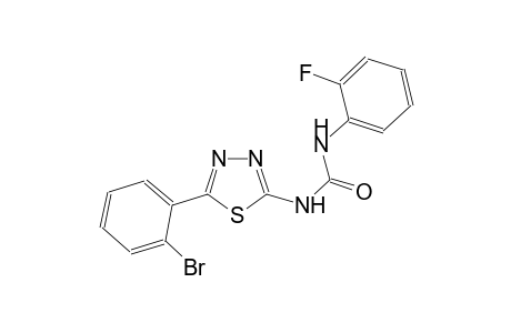 N-[5-(2-bromophenyl)-1,3,4-thiadiazol-2-yl]-N'-(2-fluorophenyl)urea