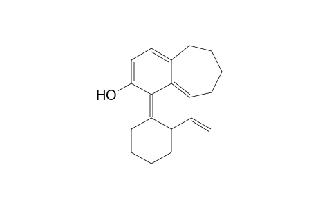 2-Ethenyl-1-(2-hydroxybenzocyclohept-2-en-1-ylidene)cyclohexane