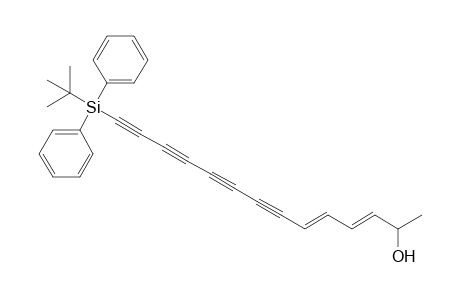 (3E,5E)-14-[tert-butyl(diphenyl)silyl]-2-tetradeca-3,5-dien-7,9,11,13-tetraynol