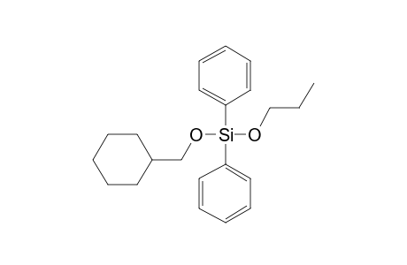 Silane, diphenylcyclohexylmethoxypropoxy-