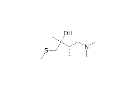 2-Butanol, 4-(dimethylamino)-2,3-dimethyl-1-(methylthio)-, (R*,S*)-
