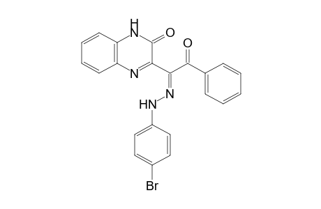 3-{[.alpha.-(p-Bromophenyl)hydrazono]benzoylmethyl}-quinoxalin-2(1H)-one