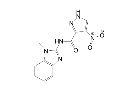 N-(1-methyl-1H-benzimidazol-2-yl)-4-nitro-1H-pyrazole-3-carboxamide
