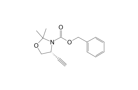 (R)-4-Ethynyl-2,2-dimethyl-oxazolidine-3-carboxylic acid benzyl ester