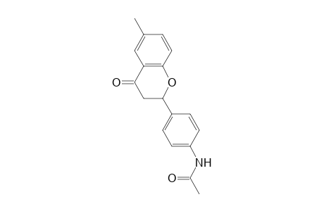 4'-Acetamino-6-methylflavanone